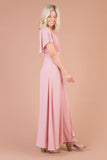 Naples Flutter Sleeve Wrap Maxi