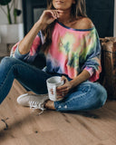 Fairgrounds Tie Dye Relaxed Knit Top