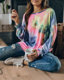 Fairgrounds Tie Dye Relaxed Knit Top