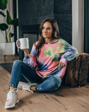 Fairgrounds Tie Dye Relaxed Knit Top