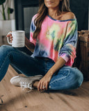 Fairgrounds Tie Dye Relaxed Knit Top