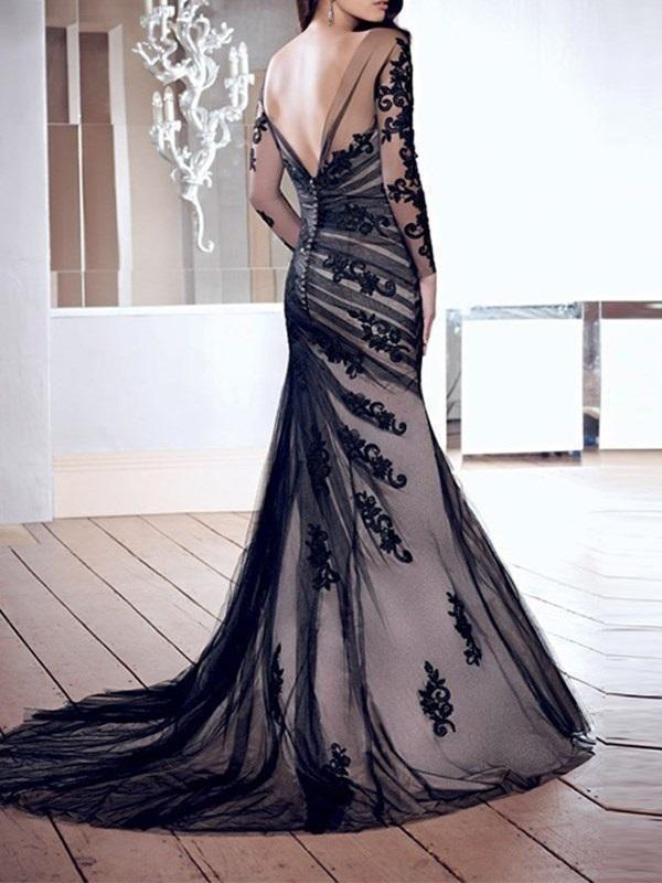 Round Neck Patchwork Floor-Length Floral Zipper Dress