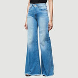 70s Vintage Plus Size Bell Bottom Denim Jeans