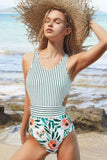 Miss U Poppy Print One-Piece Swimsuit
