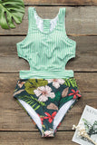 Miss U Poppy Print One-Piece Swimsuit