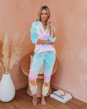 Utopia Cotton Blend Tie Dye Joggers