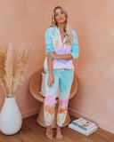 Utopia Cotton Blend Tie Dye Joggers