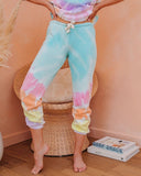 Utopia Cotton Blend Tie Dye Joggers