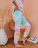 Utopia Cotton Blend Tie Dye Joggers
