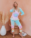 Utopia Cotton Blend Tie Dye Joggers