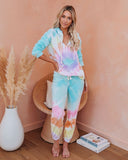 Utopia Cotton Blend Tie Dye Joggers