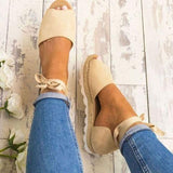 Platform Lace-Up Summer Sandals Shoes