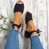 Platform Lace-Up Summer Sandals Shoes