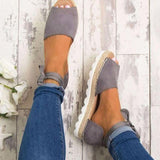 Platform Lace-Up Summer Sandals Shoes