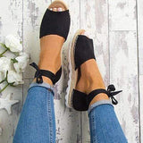 Platform Lace-Up Summer Sandals Shoes