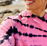 Trendy Tie Dye Round Neck Two Piece Set