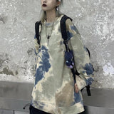 Oversized Tie Dye Long Sleeve Sweatshirt