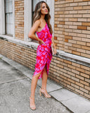 Addicted To Love One Shoulder Midi Dress