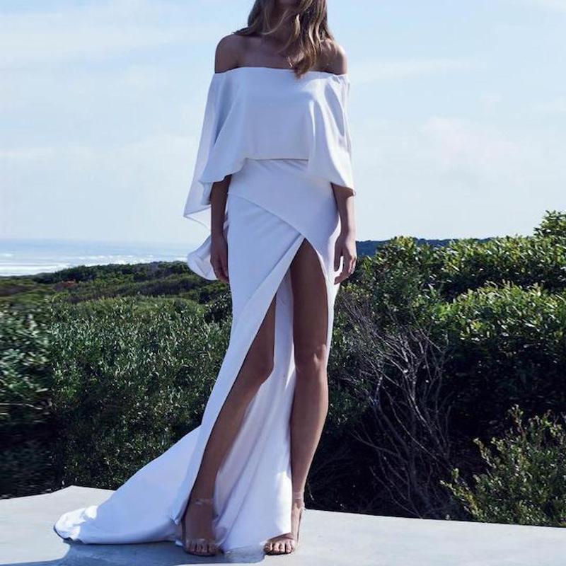 Fashion Short  Maxi Strapless Dresses