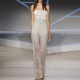 Women's White Jumpsuit
