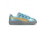 Puma x Sophia Webster Platform Glitter Princess Blue/Gold Women 366131 01