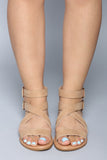 No Hiding Sandal - Tan