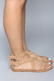 No Hiding Sandal - Tan