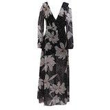 Women Pleated Swing Maxi Dress