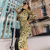 Leopard Midi Dress