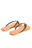 Right But It Felt Thong Sandal - Black