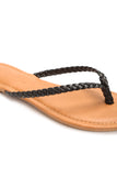 Right But It Felt Thong Sandal - Black