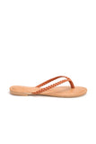Right But It Felt Thong Sandal - Cognac