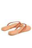 Right But It Felt Thong Sandal - Cognac
