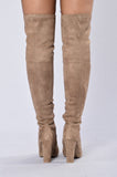 Love Me Long Time Boot - Taupe