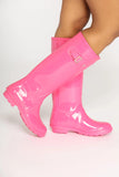 Don't Rain On Me Boots - Pink