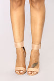 Wide Awake Heels - Blush