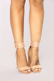 Wide Awake Heels - Blush