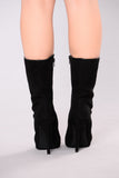 Elektra Lace Up Bootie - Black