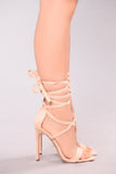 J Block Heel - Nude