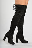 High Rise Heel - Black