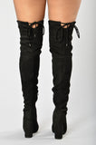 High Rise Heel - Black