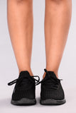 Kick It Up Sneakers - Black