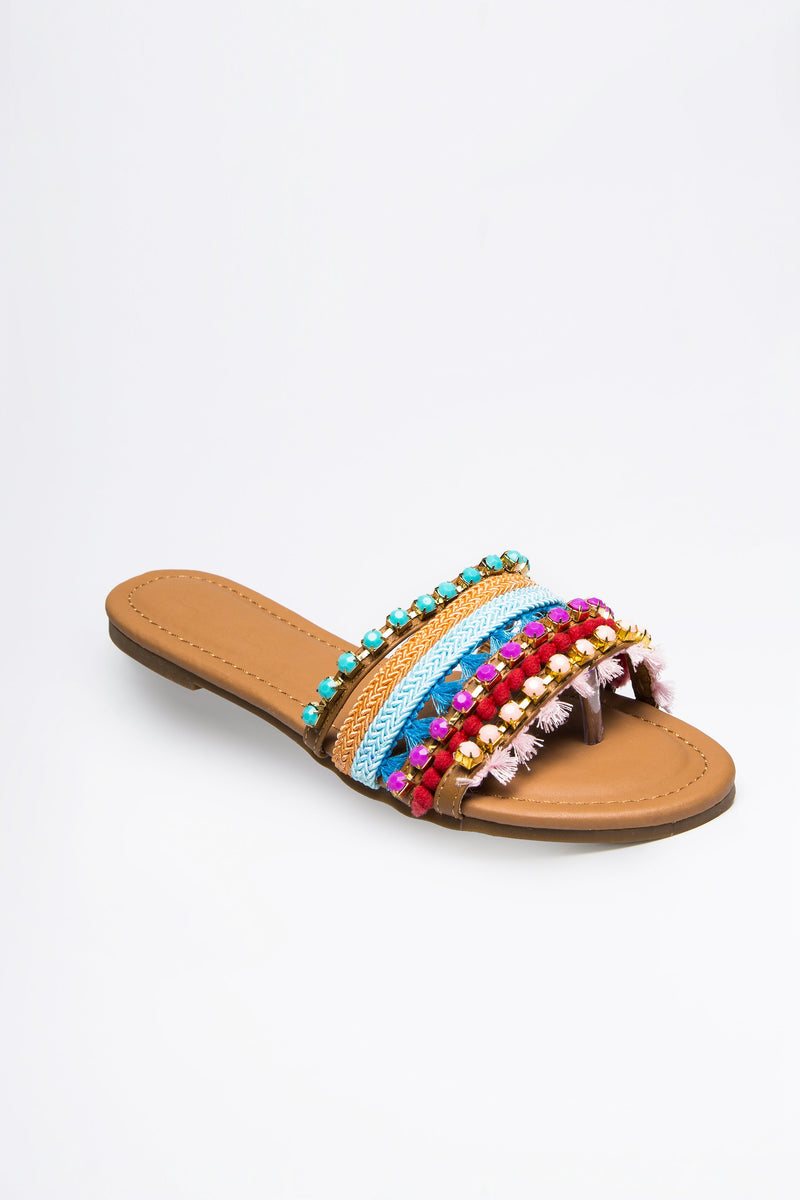 Karima Sandal - Tan