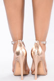 She's A Winner Heel - Rose Gold