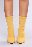 Aleeza Bootie - Mustard