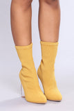 Aleeza Bootie - Mustard