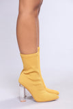 Aleeza Bootie - Mustard