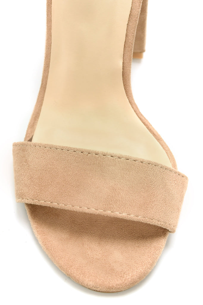 Wide Awake Heels - Blush