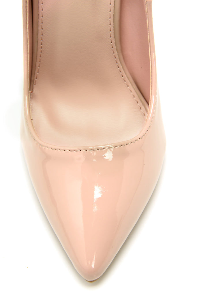 Cindy Heel - Nude Patent