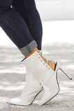 Fast Lane Bootie - White
